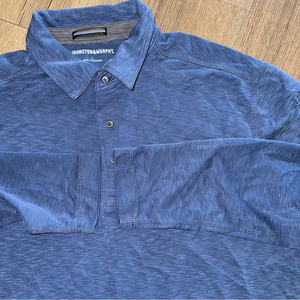 Johnston & Murphy Mens Long Sleeve Shirt Size‎ Large Blue
